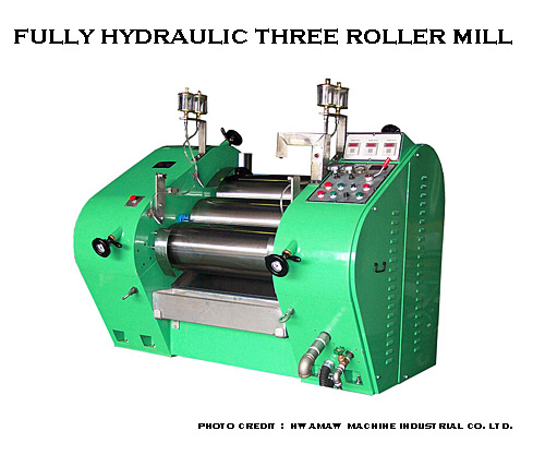 image of Fully Hydraulic Three Roller Mill