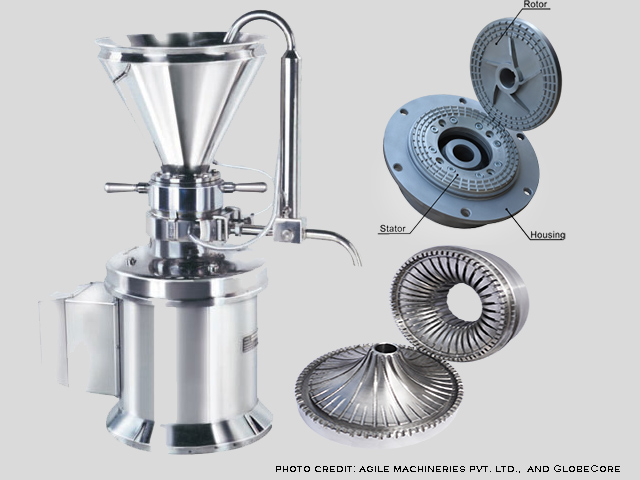 picture of a colloid mill