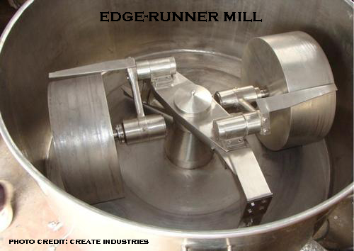 image of an edge-runner mill