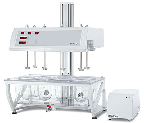 Quality control tests for tablets: USP Dissolution Apparatus 2