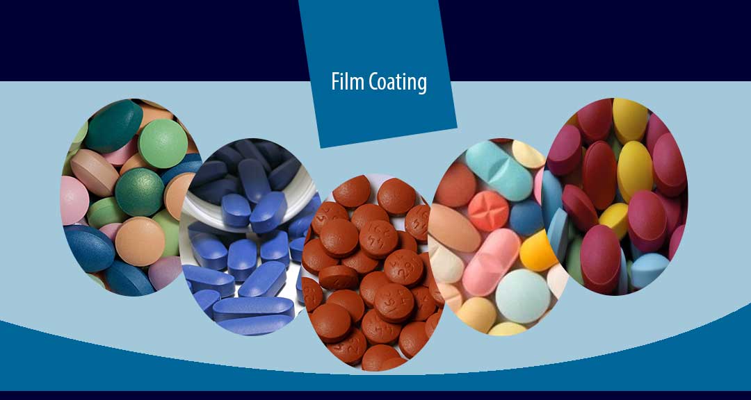 Film coating of pharmaceutical dosage forms