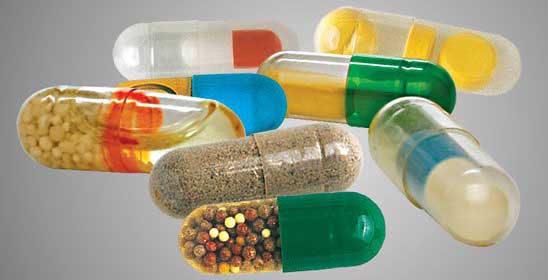 Capsules: Examples of capsule fill materials