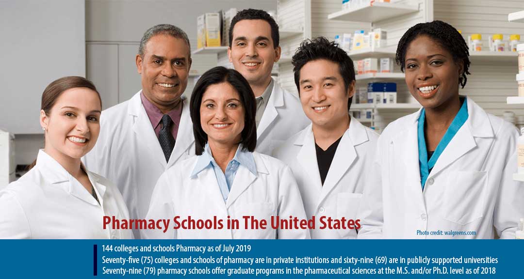 List of Pharmacy Schools in The United States